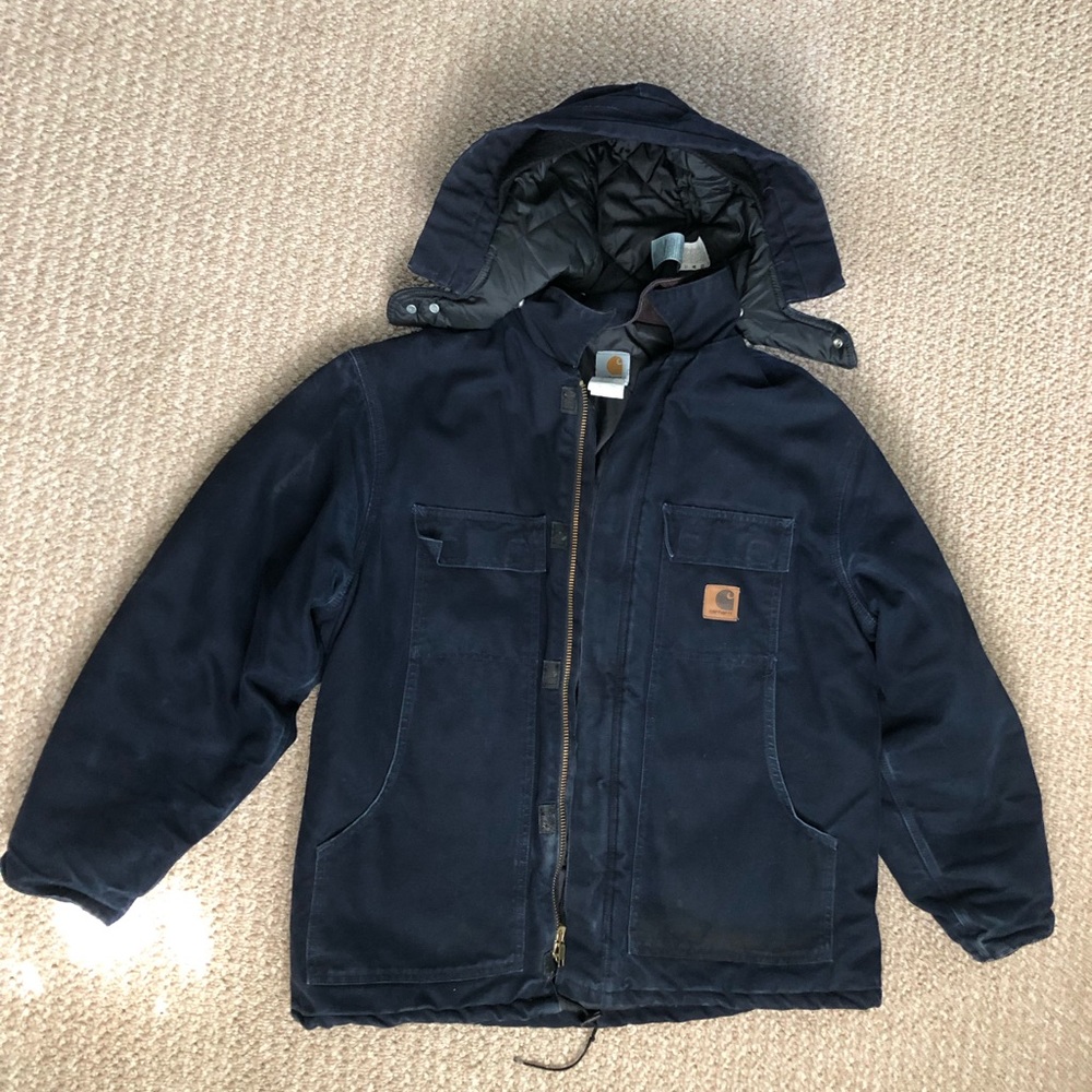 Carhartt Men’s Trad. Quilt Lined Coat w/ Hood